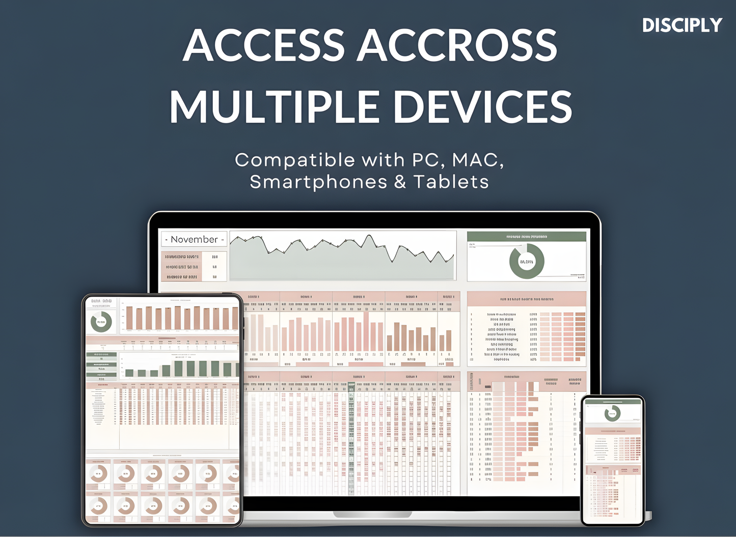Rastreador de hábitos para Excel y Hojas de cálculo de Google